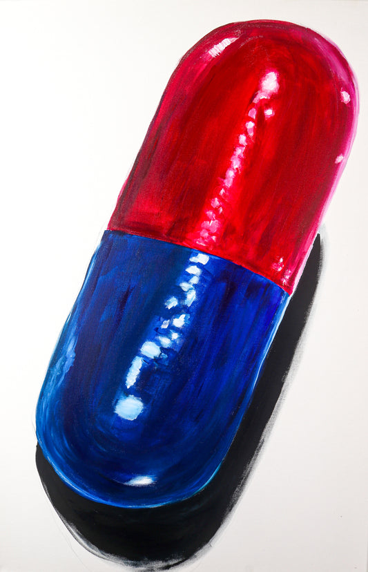 The price of Whole Knowledge - Giclee print of an Original Acrylic Painting