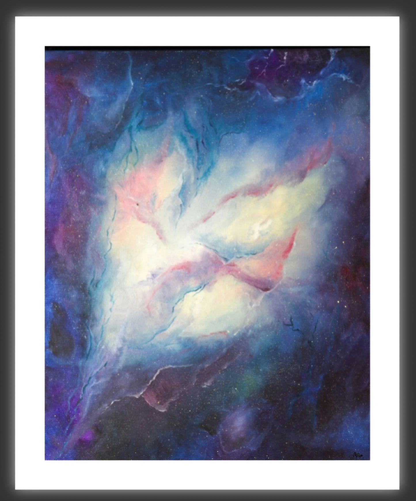 11x14 print centered on 13x16 paper