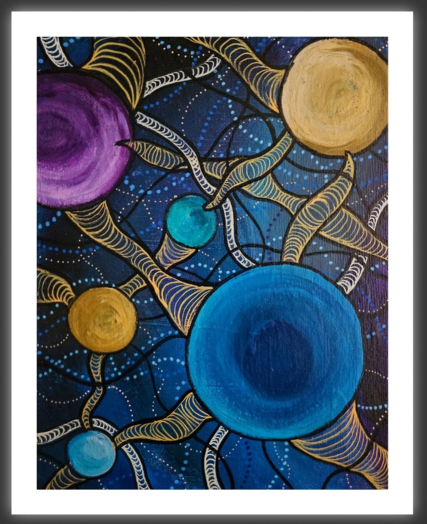 Somehow, connections were made 2 - Giclee Print