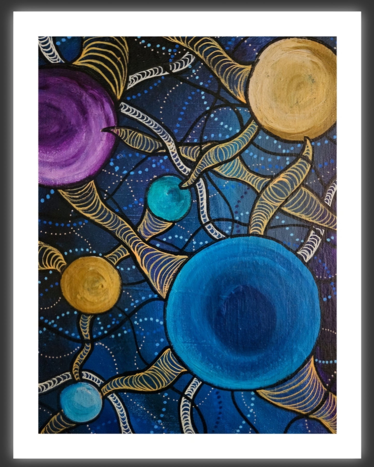 Somehow, connections were made 2 - Giclee Print
