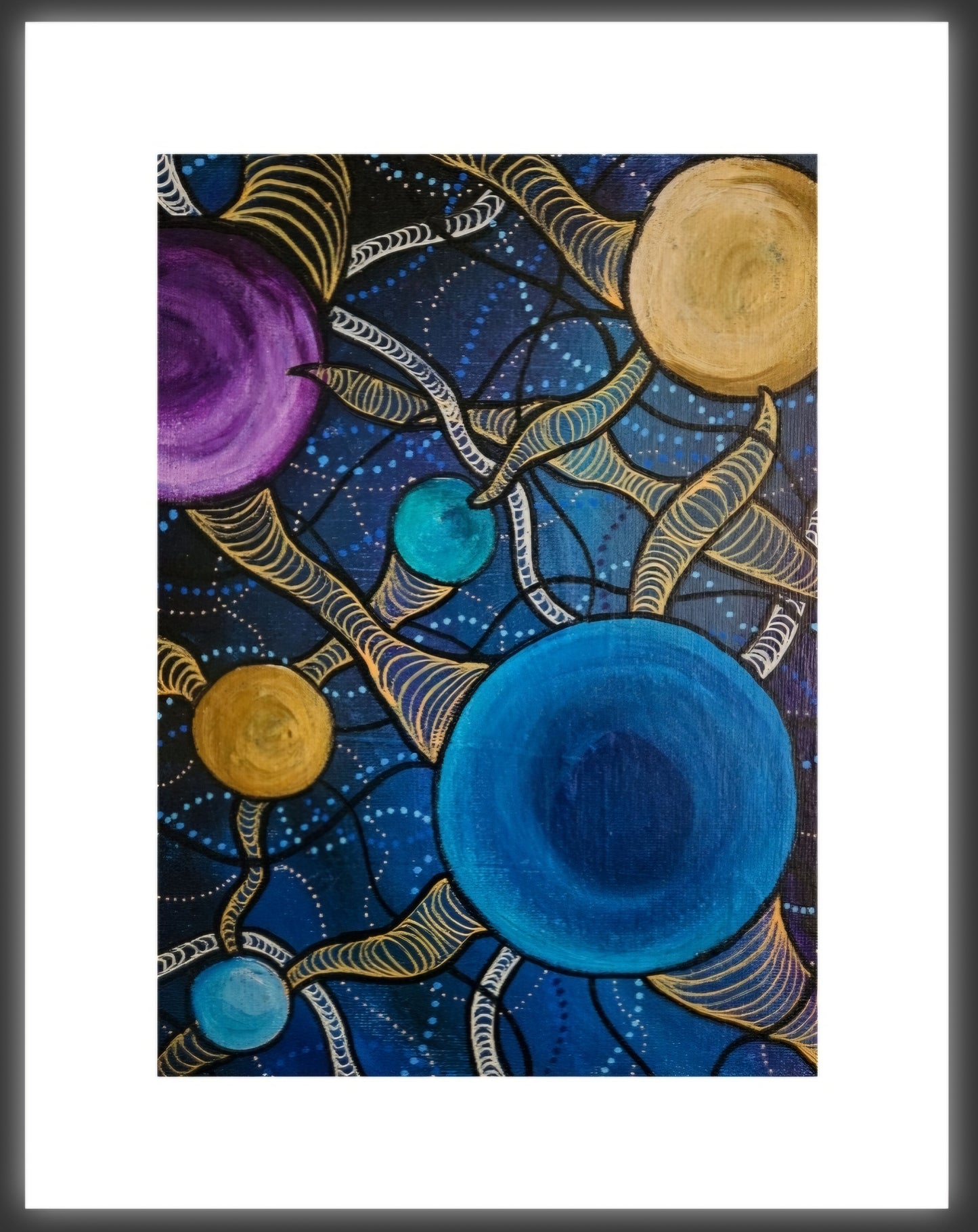 Somehow, connections were made 2 - Giclee Print