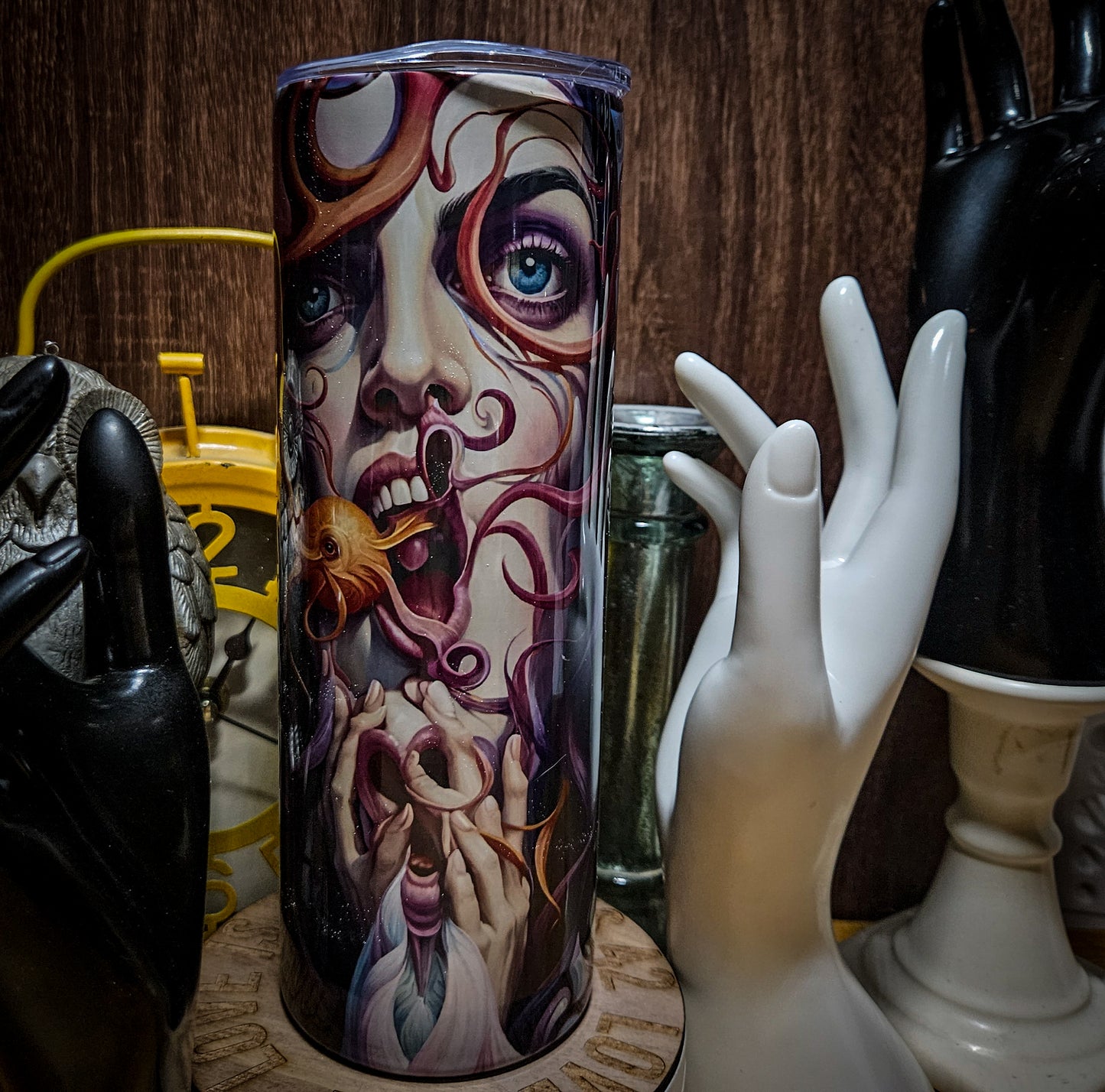 Surrealist tumbler