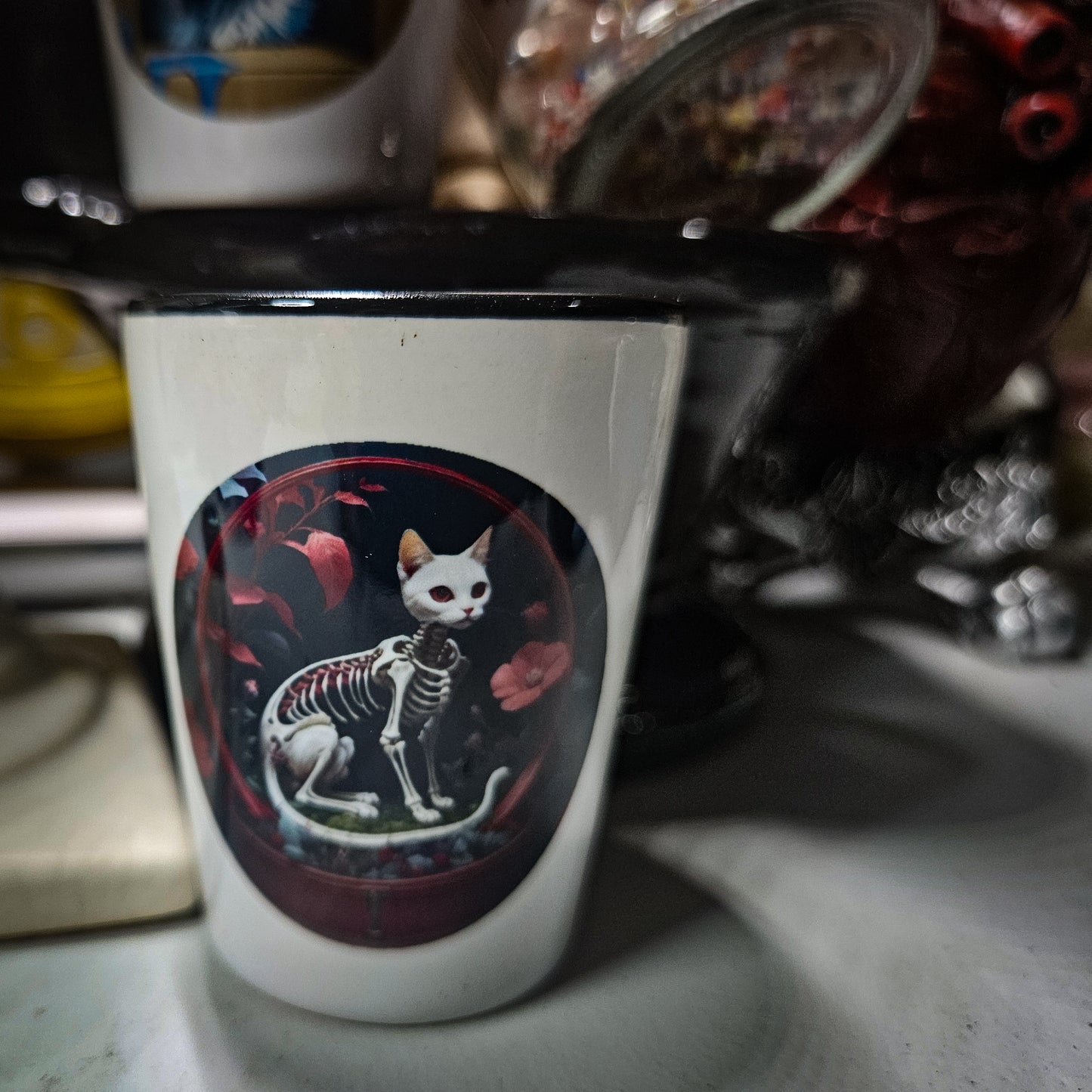 Take a shot at Schrodinger's cat