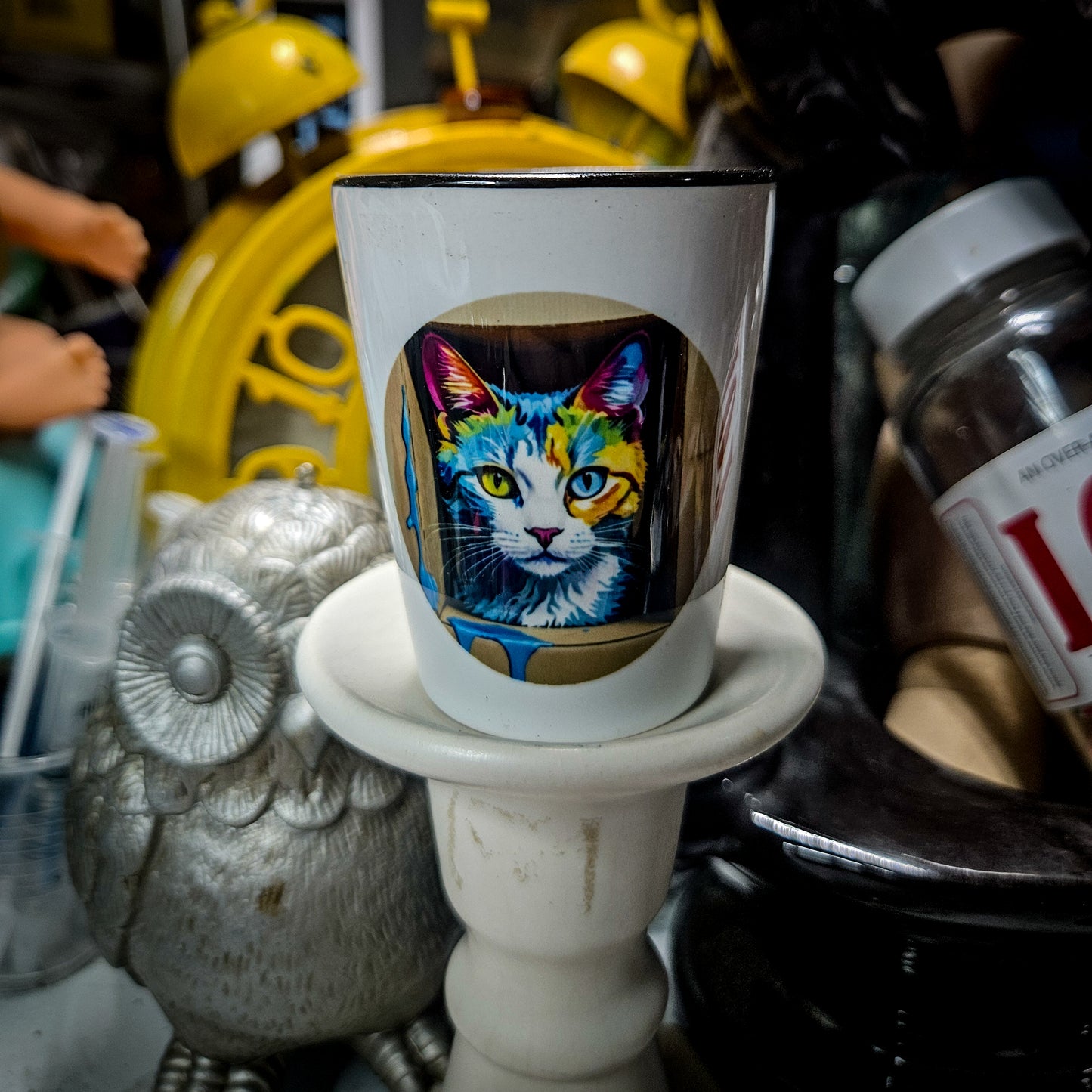 Take a shot at Schrodinger's cat