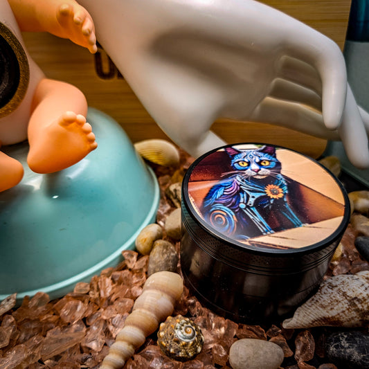 Schrodinger's cat herbal grinders