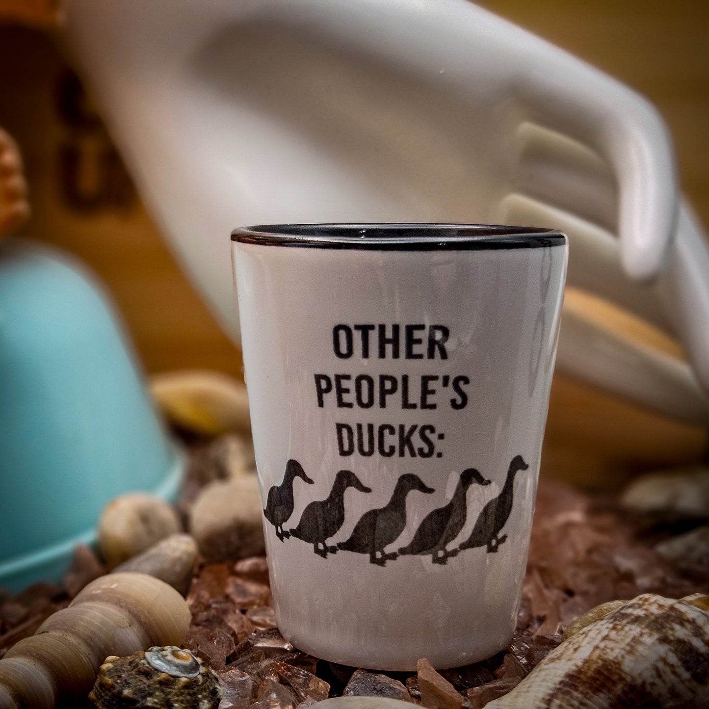 Inherent differences - Set of 2 shot glasses